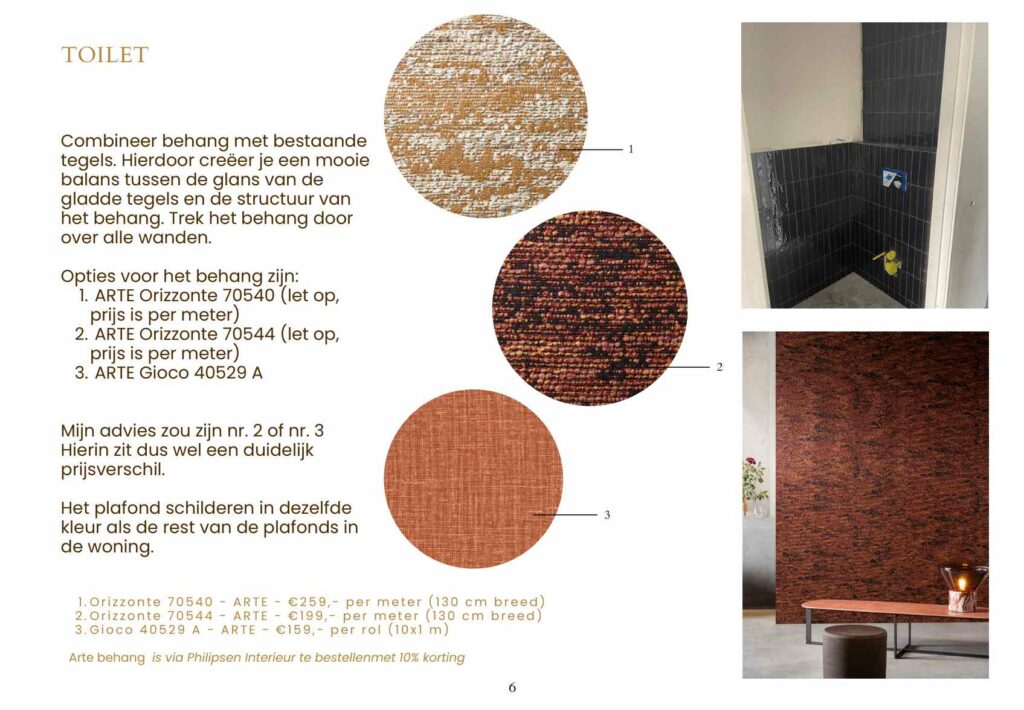 Uitwerking kleuradvies Philipsen Interieur